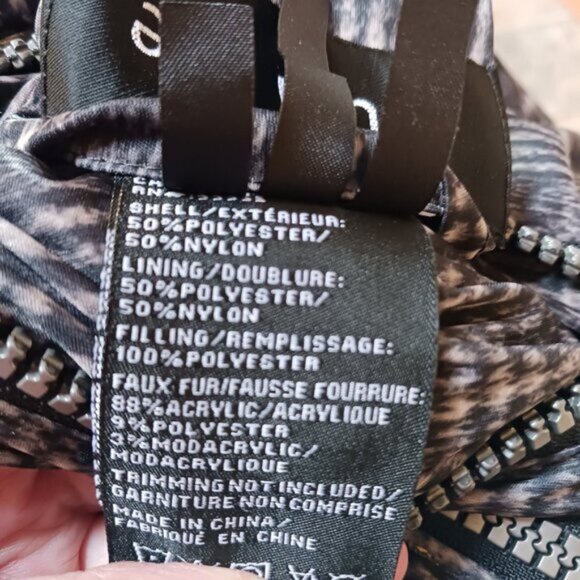 Nuage Womens Hooded Reversible Quilted Jacket–2-in-1 Style, Cozy Chic, Size 14 - Picture 7 of 9